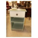 Wooden stand with drawer 17 X 12.5 X 25