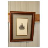 Civil War print of James Longstreet 11.5 X 14.75