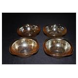 4 Jeanette Floragold Louisa berry bowls