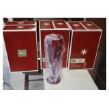 12 Mikasa Christmas tree red Fluted Champagne