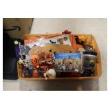 Tote lot Halloween and fall decorations faux