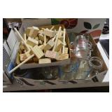 Lot - J Mallard Tawes annual glasses and crab