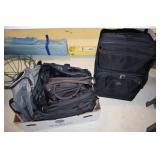 Lot - Atlantic rolling suitcase and small travel