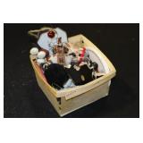 Basket of Ganz ornaments