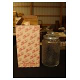 Princess House Fantasia 2 piece cookie jar