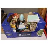 Lot - Glass Cloche, ATI TV wonder pro remote