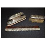 Stieff Sterling silver comb and Sterling nail