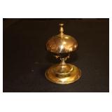 Brass hotel desk service bell