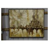 Stephen Kaye large oil on canvas 61x49