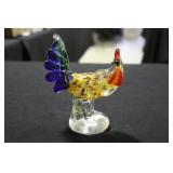 Lenox art glass rooster