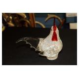 Lenox art glass rooster