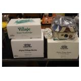 3 Dept 56 Apline Village Houses Bakery and