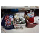 3 Box lots - Christmas decorations (lights, clip