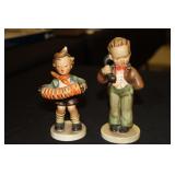 2 Hummel figurines - Hello and Accordion Boy
