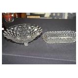 2 Pieces Fostoria American pattern glass - 3