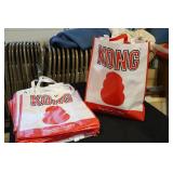 Lot - Kong reusable grocery bags