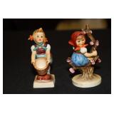 2 Hummel figurines - Apple Tree Girl and Little
