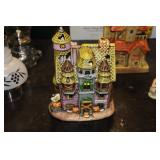 Lefton 1987 lighed Halloween haunted house