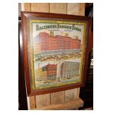Framed Baltimore Bargain House Wholesalers of