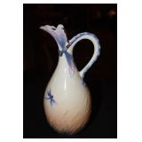 Franz Collection dragonfly handled jug/vase