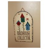 Slate Birdhouse Collector sign by Plain Jane