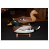 Pair of mallard decoys by Bryan Bodt Churchville