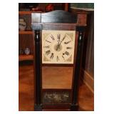 Antique English tall clock