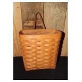Longaberger tall key basket with protector