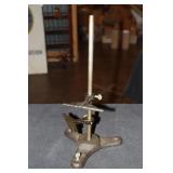 Clockmakers clock movement holder stand