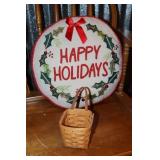 Small Longaberger chives basket, Longaberger