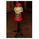 Carousel 1985 gum ball machine with key