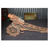Marklin Howitzwer Big Bertha steel cannon