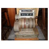 National nickel plated cash register model 442