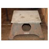 Morton railroad pullman step stool NYC System