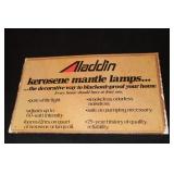 Cardboard advertising Aladdin Kerosene Mantle