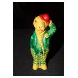 Celluloid rabbit figurine baby rattle possibly