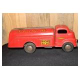 Structo 66 Toyland Oil Co gas tanker wind up toy