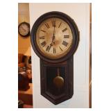 Pennsylvania RR Railway Station Clock by Ansonia