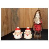 2 Santa Claus bells circa 1950 made in Japan and