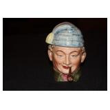 Majolica Toby tobacco humidor 8054 on bottom