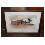 Framed print of the Famous War Engine General of