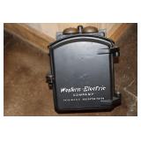Western Electric Co cast iron telephone box