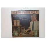 Savogran metal advertising sign counter top