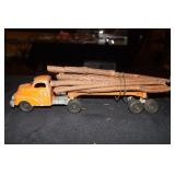 Hubley Kiddie Toy 55 series pressed steel log
