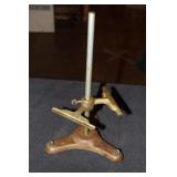 Clockmakers clock movement holder stand