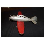 Marx pressed steel P35 toy airplane
