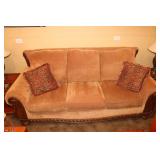 Ashley Furniture 3 cushion sofa with 2 pillows 90