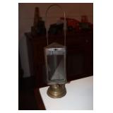 Triangular kerosene skaters oil lantern possibly