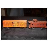 Lionel Lines Caboose 6017 and Lionel Lines Cattle