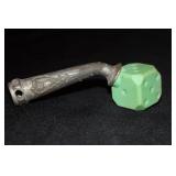 Gear shift handle with die (dice)